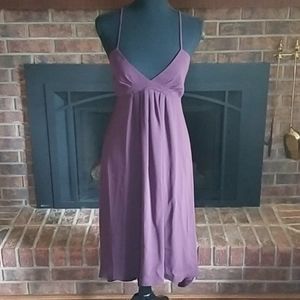 Wilfred High low tie back dress